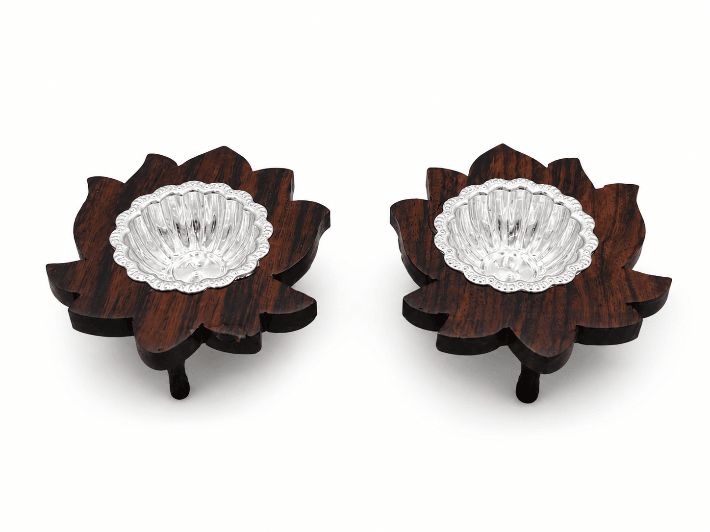 ROSEWOOD LOTUS BOWL